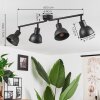 KANSELA Ceiling Light black, 4-light sources