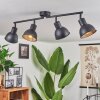 KANSELA Ceiling Light black, 4-light sources