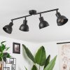 KANSELA Ceiling Light black, 4-light sources
