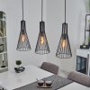 SAMORINHA Pendant Light black, 3-light sources
