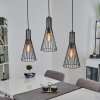 SAMORINHA Pendant Light black, 3-light sources