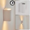 KINGSTOWN Outdoor Wall Light white, 2-light sources
