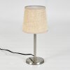 SIKALA Table lamp matt nickel, 1-light source