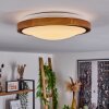 SOBREDO Ceiling Light LED Ecru, black, white, 1-light source