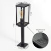 LAPA path light black, 1-light source