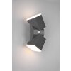 Trio AVON Outdoor Wall Light LED anthracite, 2-light sources, Motion sensor