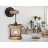 Globo JEANIE Wall Light Dark wood, black, 1-light source