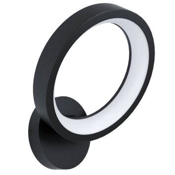 Eglo MARGHERA-Z Wall Light LED black, 4-light sources, Colour changer