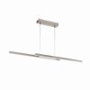 Eglo FRAIOLI-Z Pendant Light LED matt nickel, 2-light sources, Colour changer