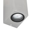 Steinhauer Outdoor Wall Light stainless steel, 2-light sources