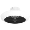 Eglo SAYULITA ceiling fan LED black, white, 3-light sources