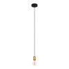 Eglo YORTH Pendant Light brass, black, 1-light source