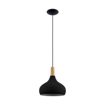 Eglo SABINAR Pendant Light brown, black, 1-light source