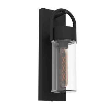 Eglo CARRARO Outdoor Wall Light black, 1-light source