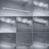 Paul Neuhaus PURE-COSMO Pendant Light LED aluminium, 19-light sources, Remote control