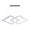 Paul Neuhaus PURE-COSMO Pendant Light LED aluminium, 44-light sources, Remote control