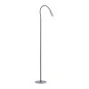 Paul Neuhaus PURE-GEMIN Floor Lamp LED aluminium, black, 1-light source