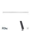 Paul Neuhaus PURE-LINES Ceiling Light LED aluminium, 1-light source, Remote control
