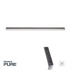Paul Neuhaus PURE-LINES Ceiling Light LED anthracite, 1-light source, Remote control