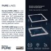 Paul Neuhaus PURE-LINES Ceiling Light LED anthracite, 1-light source, Remote control