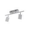 Paul Neuhaus PURE-MIRA Ceiling Light LED aluminium, 2-light sources, Remote control