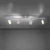 Paul Neuhaus PURE-MIRA Ceiling Light LED aluminium, 4-light sources, Remote control