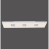 Paul Neuhaus PURE-NEO Ceiling Light LED aluminium, 3-light sources, Remote control