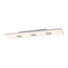 Paul Neuhaus PURE-NEO Ceiling Light LED aluminium, 3-light sources, Remote control