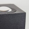 CURVEL Outdoor Wall Light LED black, 2-light sources