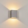 CASMILO Outdoor Wall Light LED silver, 2-light sources