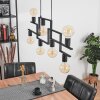 VERDOEJO Pendant Light black, 7-light sources