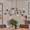 VERDOEJO Pendant Light black, 7-light sources