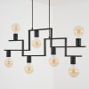 VERDOEJO Pendant Light black, 7-light sources
