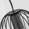 AVELOSO Pendant Light black, 3-light sources