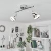 MORGES Ceiling Light LED chrome, 2-light sources