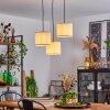 PERDIGUEIRA Pendant Light Ecru, black, 3-light sources