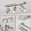 JAVEL Ceiling Light chrome, matt nickel, 3-light sources