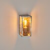 HAKKAS Outdoor Wall Light silver, galvanized, 1-light source