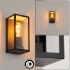 HAKKAS Outdoor Wall Light black, 1-light source