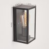 HAKKAS Outdoor Wall Light black, 1-light source