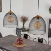 WESA Pendant Light black, 2-light sources
