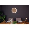 Luce Design MOON Wall Light LED brown, Wood like finish, black, 1-light source