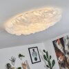 MESSEJANA Ceiling Light LED white, 1-light source, Remote control, Colour changer