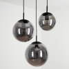VOLUNTAD Ceiling Light black, 3-light sources