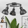 KANSELA Ceiling Light black, 3-light sources