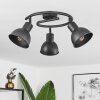 KANSELA Ceiling Light black, 3-light sources