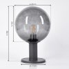 BOSTARENGA pedestal light anthracite, 1-light source