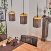 CHIUVI Pendant Light Ecru, black, 3-light sources
