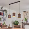 CHIUVI Pendant Light Ecru, black, 3-light sources