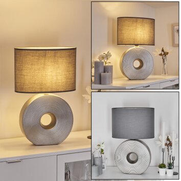 SAIJA Table lamp silver, 1-light source